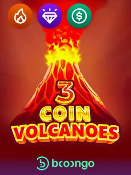 3 Coin Volcanoes slot by 3Oaks — Betwest