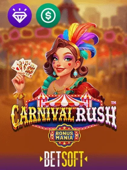 Carnival Rush slot by Betsoft — Betwest