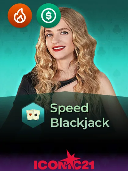 Speed Blackjack live table by Better Live — Betwest