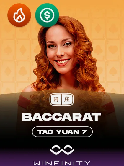 Tao Yuan Baccarat 7 live table by Winfinity — Betwest